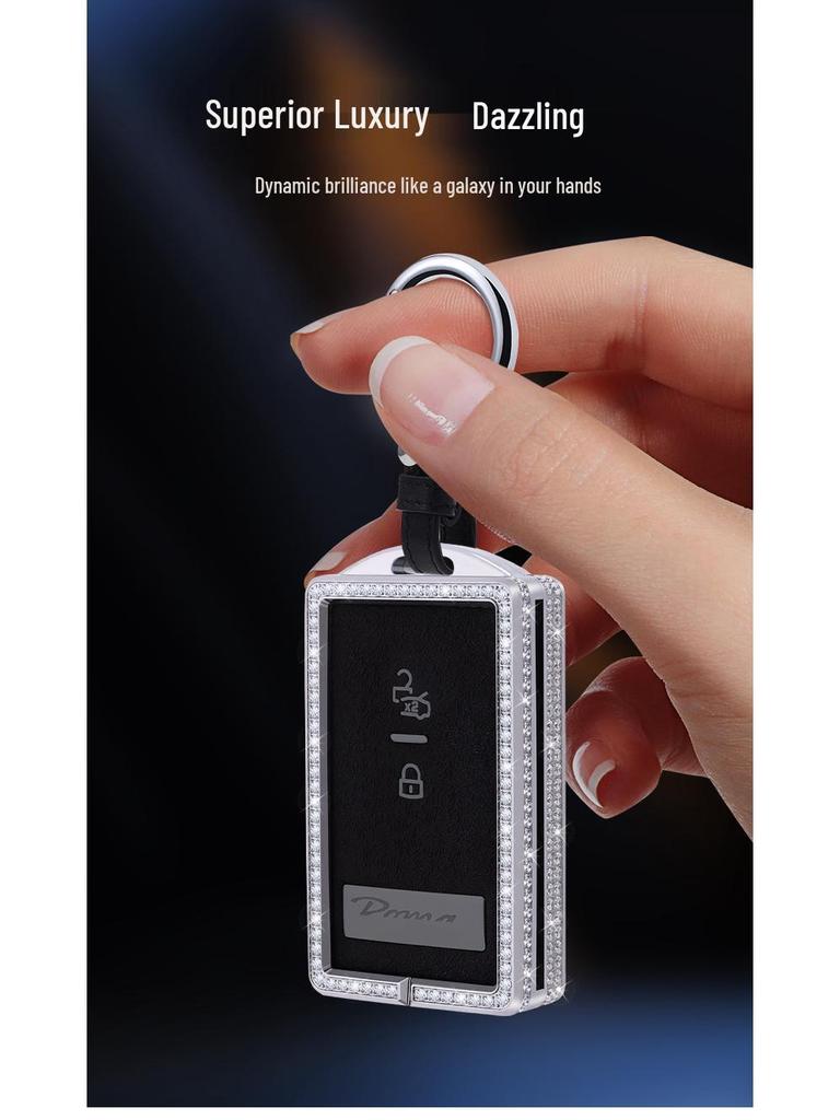 Ferrari Key Case: Stainless Steel Protection Shell for FUV, Roma, SF90, F8, 296 Sports Cars