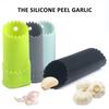 Peeled Health Durable Wear-resistant Portable Household Silicone Garlic Peeler Convenient Safety Practical Kitchen Simple Manual