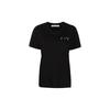 Off-White Liquid Melt Arrows Casual Tee Black/Grey Women Tops OWAA049R21JER0011009