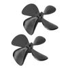 (2Pcs/set) For Model Drone Boat Fishing Ship Propeller Accessories 4?Blades Propeller