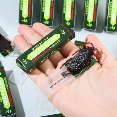 12Pcs Prank Chewing Gum Set Fake Cockroach Pop-Up Gag Toy for April Fools Realistic