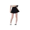 Preppy Black Chiffon Tiered Skirt for Women Spring Summer High-waisted Slimming Anti-exposure Skirt A-line Casual All-match Versatile Mini Skirt
