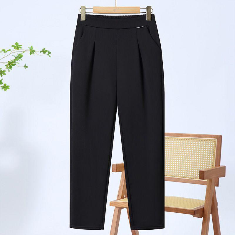 

2026 Women s Early Autumn Casual Versatile Straight-Leg Harem Pants XL 40-50kg