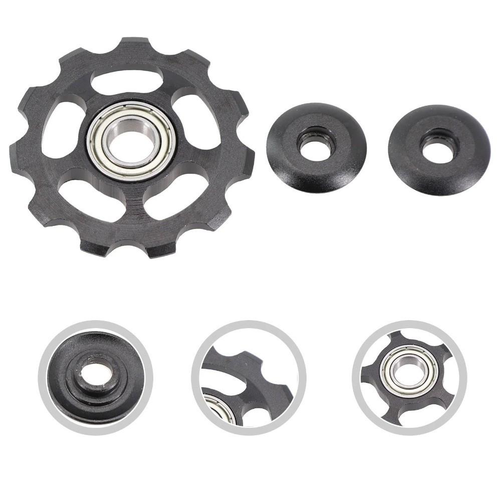 Sealed Bearing Bike Jockey Wheel Aluminum Zinc Zinc Alloy Bicycle Bearing for 2pcs Road Bike