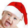 1-20PCS Christmas Pet Santa Hat Red Plush Soft Holiday Cap for Dogs Cats Festive Party Costume Cute Photoshoot Decoraton