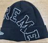 [USED] SUPREME X NEWERA Knit Cap Black