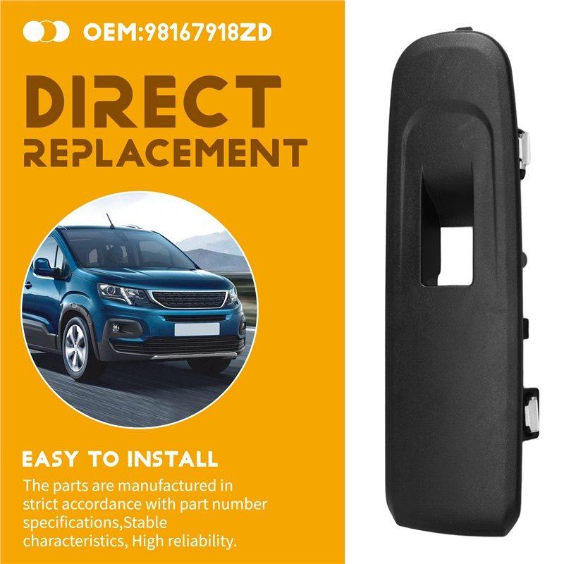 98167918ZD Car Right Front Window Switch Lift Panel Trim Door Armrests Panel For Partner Rifter Citroen