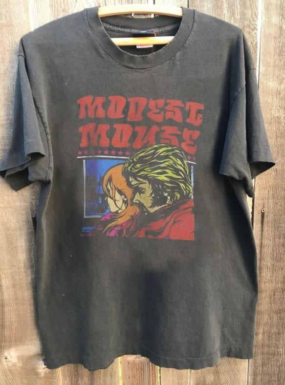 Modest Mouse Band Shirt Modest Mouse Rare Charcoal Unisex Shirt S5XL Unisex T-Shirt XXL