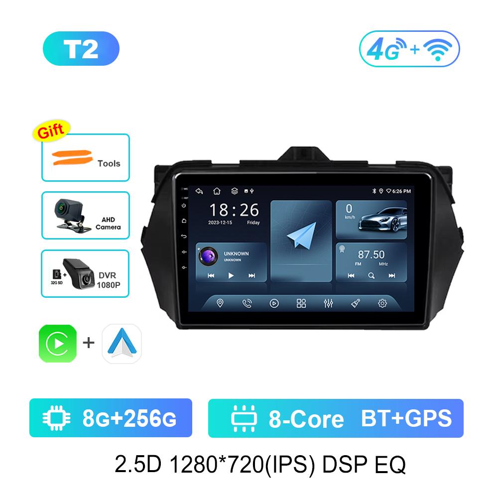 For Suzuki Alivio Ciaz 2014 - 2019 HD Touch Screen GPS Navigation Android Car Radio Multimedia Video Player 4G WiFi Bluetooth