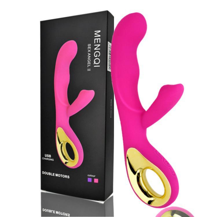 Waterproof Silicone Wave Messenger Massager - 1st & 2nd Gen, Vibrating AV Stick for Adults