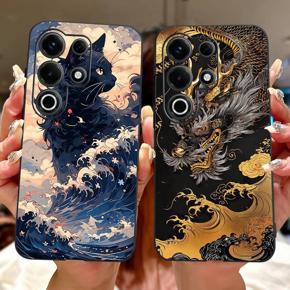New Fashion Painting Case For Itel S25 Ultra ItelS25 Soft Silicone TPU Phone Cases For Itel S25 S25Ultra S686LN S685LN Bumpers
