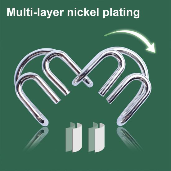 24/32/40/41 Peças Quebra-Cabeça de Metal Anel Teste de Lógica IQ Quebra-Cabeça de Arame 3D Encaixável Crianças Adultos Educacional Destravar Encaixe Jogo Desafiador