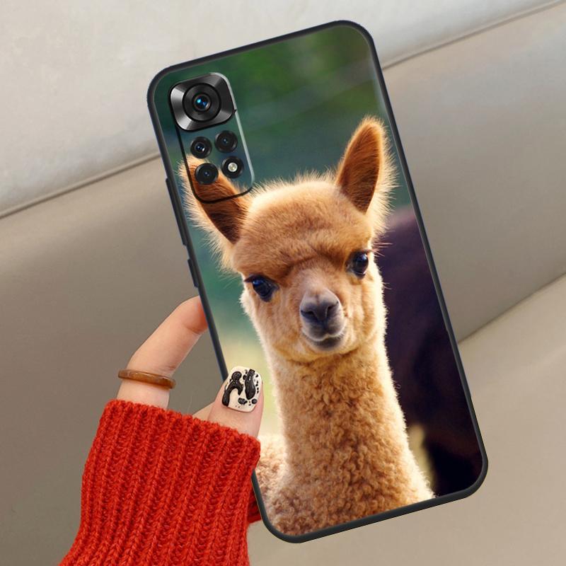 

Cute Alpaca Donkey Case For Xiaomi Redmi Note 14 13 12 11 10 15 Pro Plus Cover For Redmi 15 C 13C 10C 12C 14C Redmi Note 11 Pro