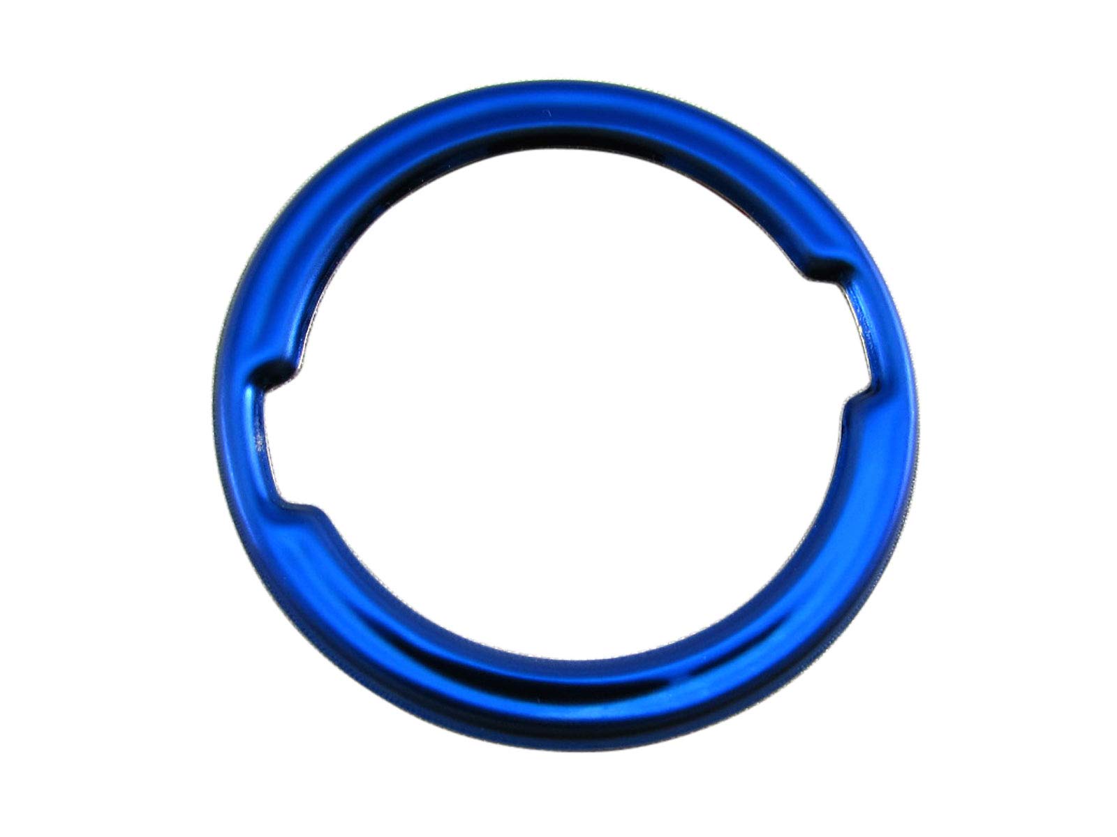 BRIGHTZ X-Trail T32 Aluminum Wheel Center Cap Ring 1PC Blue