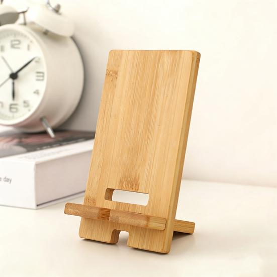 Wooden Phone Holder Universal Adjustable Desktop Office Home Foldable Holder for Tablet Stand Portable Lazy Phone