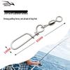 Stainless Steel Quick-Change Swivel Snap for Deep Sea Fishing