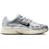 Nike P 6000 White Metallic Silver Flat Silver Black Sneakers CD6404-105