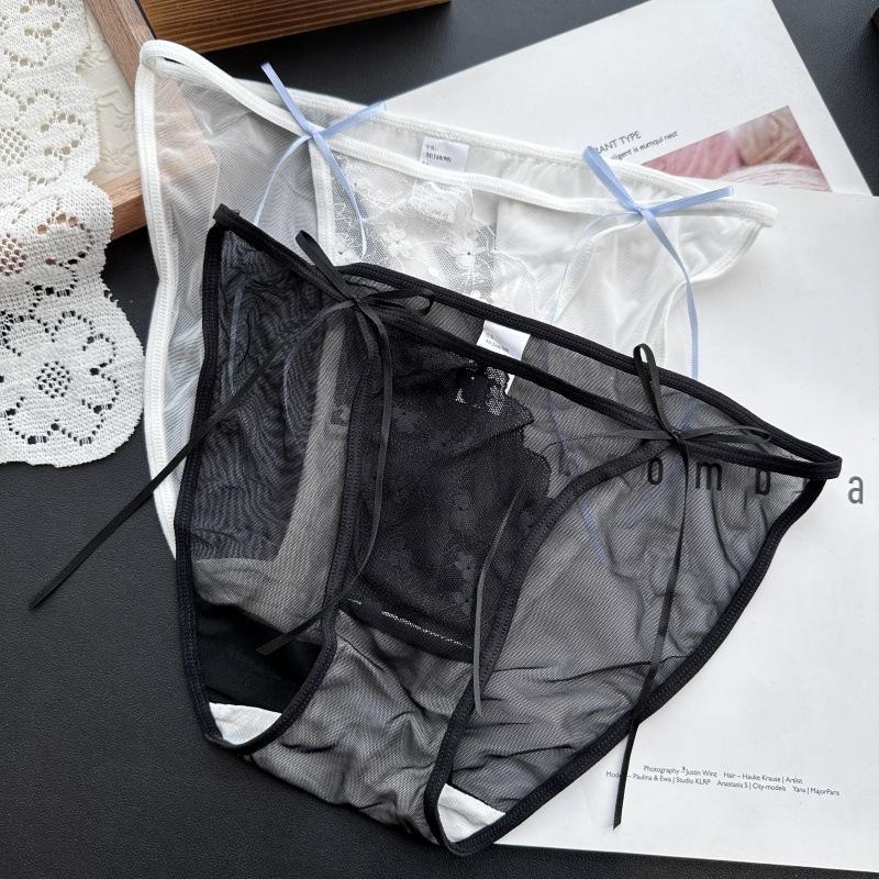 

Женское весенне-летнее сексуальное нижнее белье из сетки и кружева с высоким разрезом L чёрный