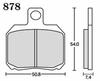 RK Brake Pad Mega Alloy Motorcycle Motorcycle 2 Wheel DUCATI749S '00~ (Rear) etc. 878MA-X
