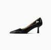 Genuine Leather Women Heels Luxury Brand Pumps Pointed Toe Shallow Office High Heels Fashion Elegant Party Ladies Wedding Shoes