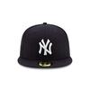 New Era Men's New York Yankees World Series 2000 Collection 59Fifty Fitted Hat, Adult, Navy, US Size: 7 58, Color: Blue