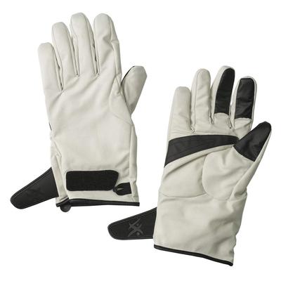 Foxfire Unisex Gravel Gripper Warm Warm Size Small Size Water-Repellent Gloves, Gray, (Japan S)