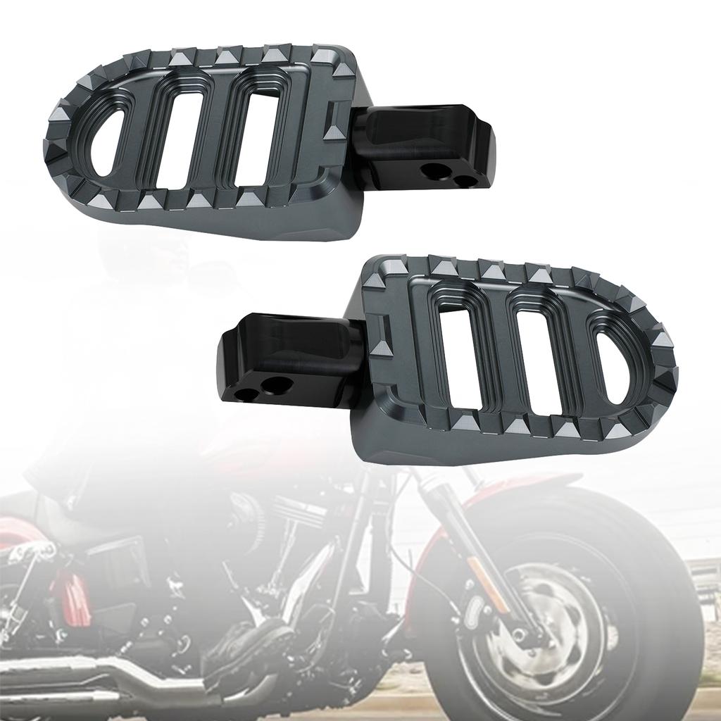 Rear Footrests Foot Peg Fit for Sportster S Breakout Lower Rider Softail Slim