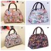 Handbag Ladies Spring Bento Fashion Casual Fine Print Practical Strap Double
