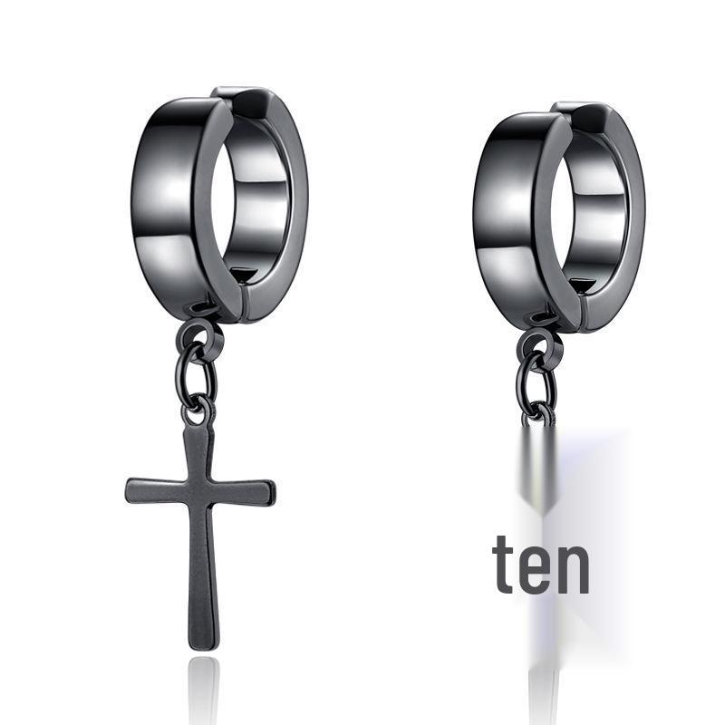 

Мужские серьги без прокола: Крутые серьги-клипсы в виде крестов и трендовые темные стили для непроколотых ушей