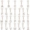Personalized Alphabet Keychain with Sparkling Rhinestones Durable Alloy Jewelry Accessory for Fashionable Daily Use