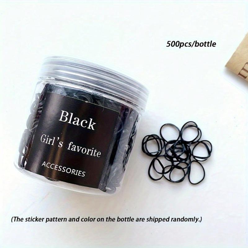 Bunte Elastische Haargummis, Niedliche Einweg Mini-Haarbänder, Vielseitige Scrunchies Für Zöpfe, Pferdeschwänze