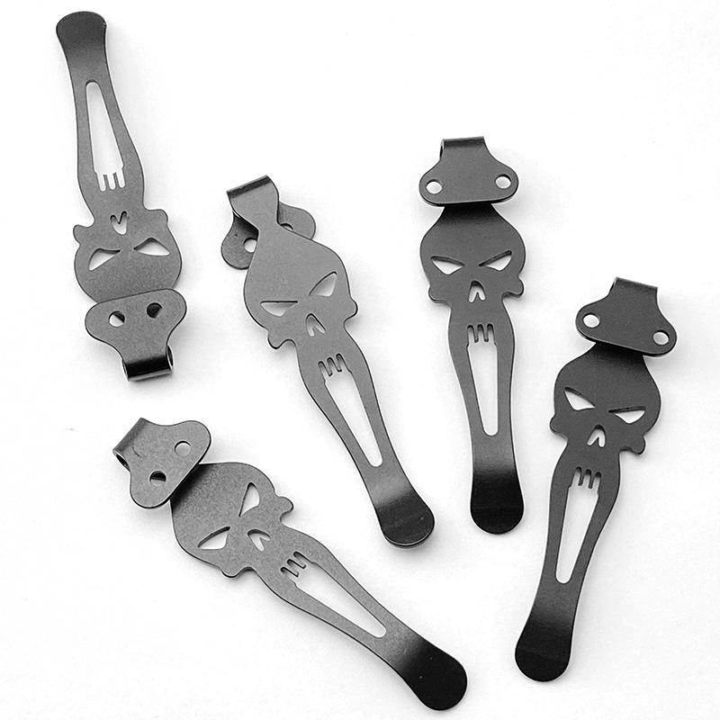 1piece Titanium Alloy Pocket Knife Clip for ZT 0350 Knives Back Clip for ZT Folding Knife