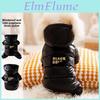 Petit Chien d'Hiver Automne et Chien Chaud Résistant au Froid Graphène Or Noir Pointu Quatre Pattes Doudoune Chat Vêtements pour Animaux de Compagnie
