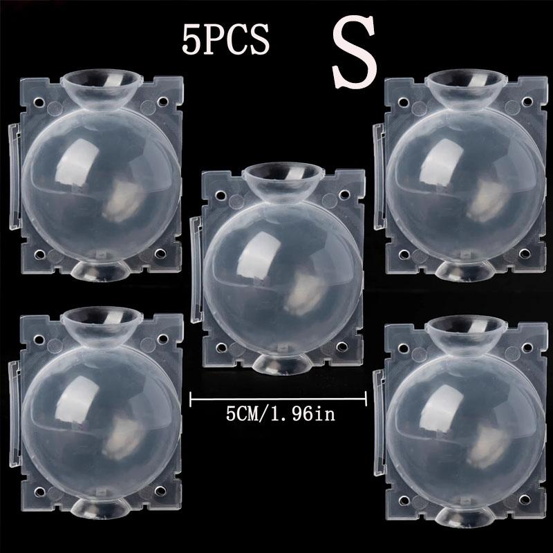 

5Pcs Plant High-pressure Grafting Box Rooting Device Breeding Ball Incubator,Stable and Durable,Easy To Disassemble,gardening