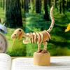 Handmade Wooden Articulated Puppet Ornament - DIY Craft Gift for Desktop Decoration
