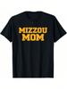 Mizzou Tigers Mom 's Regular Fit Short Sleeve Crew Neck T-Shirt Size 6