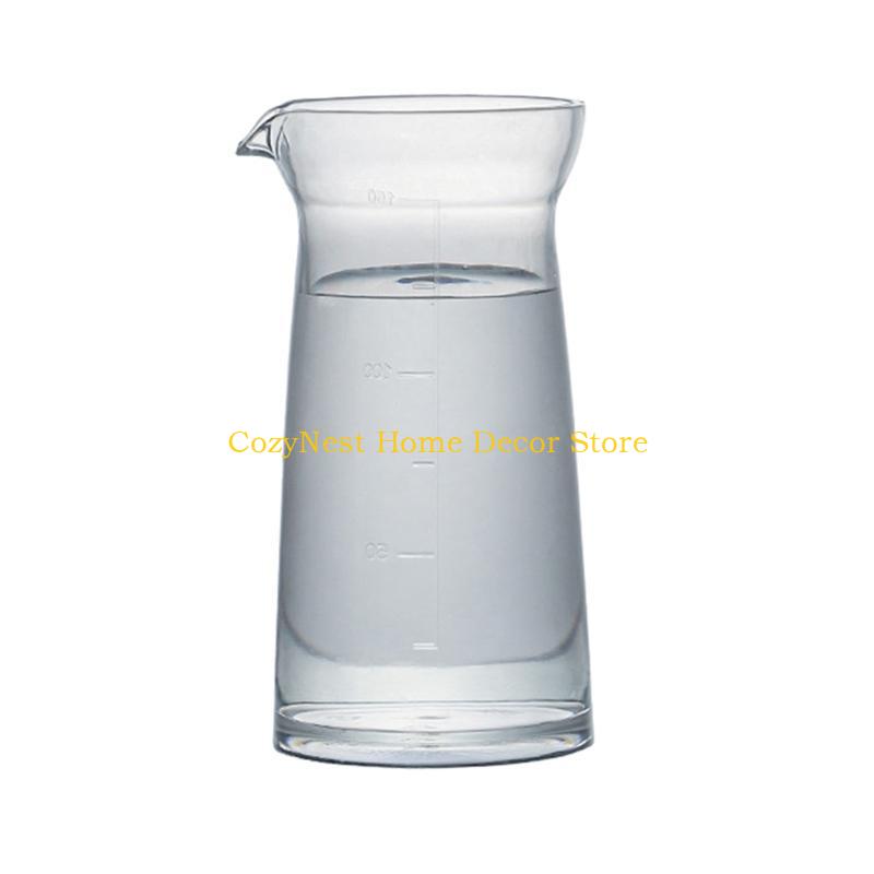 

92MF Acrylic Decanter Wine Decanter Carafe Water Bottle Dispenser Pourer Container with Scales Home Barwares
