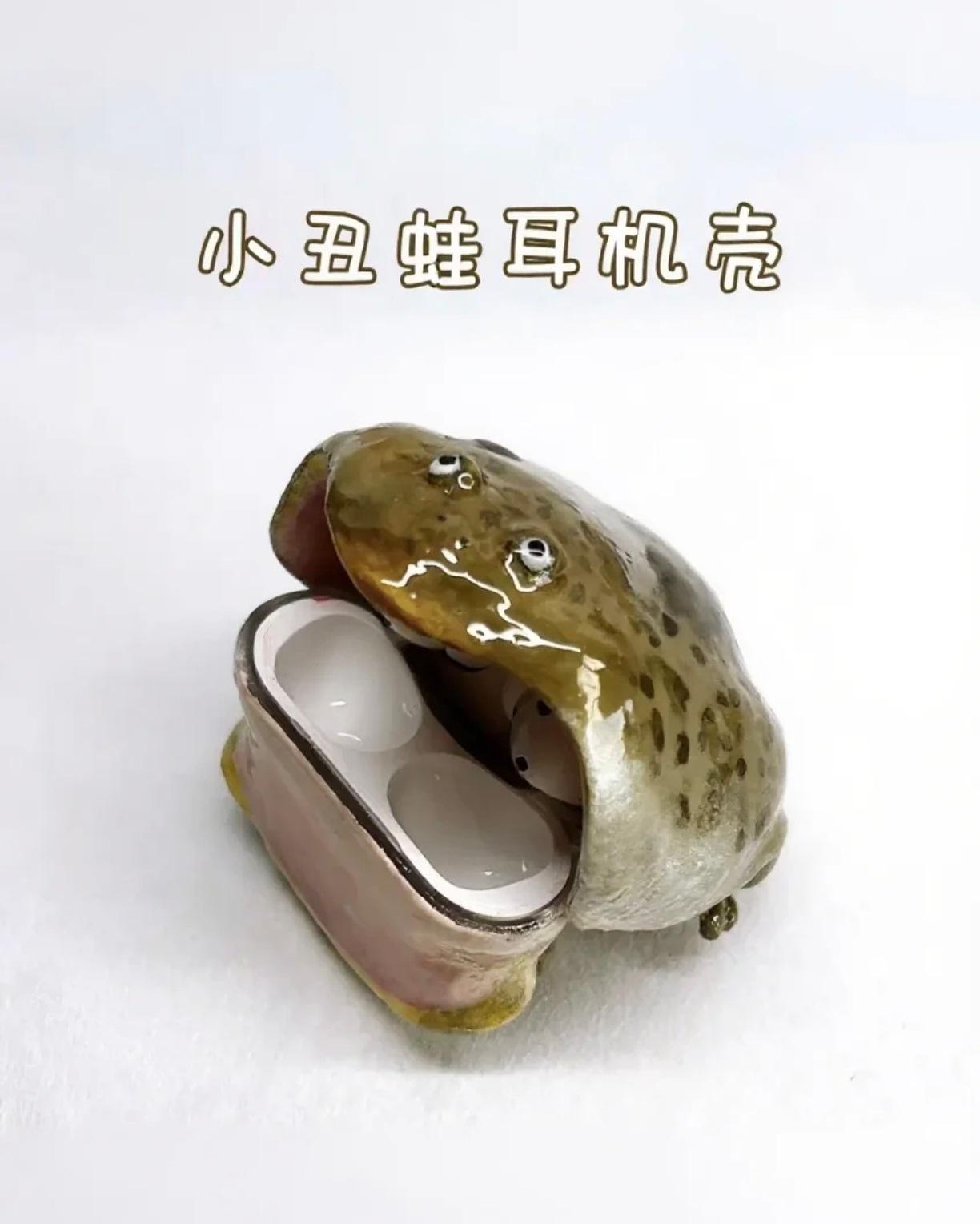 

Niche Premium Ugly Frog Handmade Case Protective Cover For Apple Airpods Pro 2 2Nd Generation Headphone Accessory AirPods Pro 3