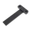 T Type Ruler Hole Scribing Aluminum Alloy Woodworking Marking Measuring Hand Tool