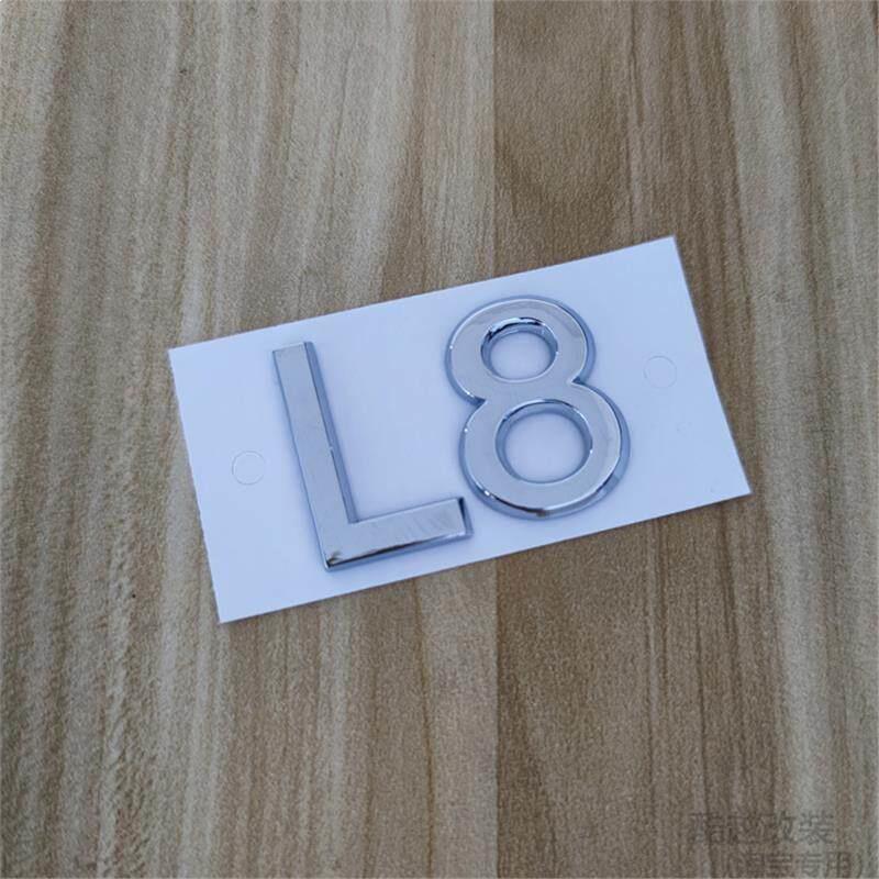Ideal L9-L6 Black Hood and Tailgate Emblem/Lettering Sticker Set