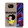 Mafalda Cartoon Case Phone Cover for Xiaomi Redmi Note 10 9 9S 8 8T 7 5 Pro Mi 12T 11T 10T 9T 12 11 Lite A3 A2 Trend Fundas Mi 1