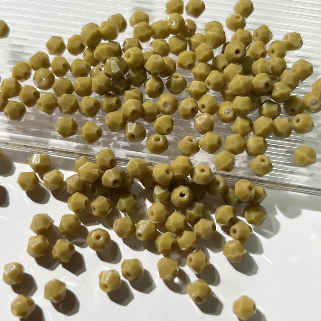 4mm Rhombus Loose Beads for DIY Jewelry: Bracelets, Necklaces, Earrings