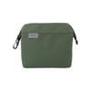 Delfonics Inner Carrying Water-Repellent Wire Pouch, Size M, Women's Makeup Pouch (Dark Green)