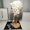 Korean Style Hollow Pullover Hat Breathable Brimless Tassel Cap Crochet Knitted Hats  Autumn