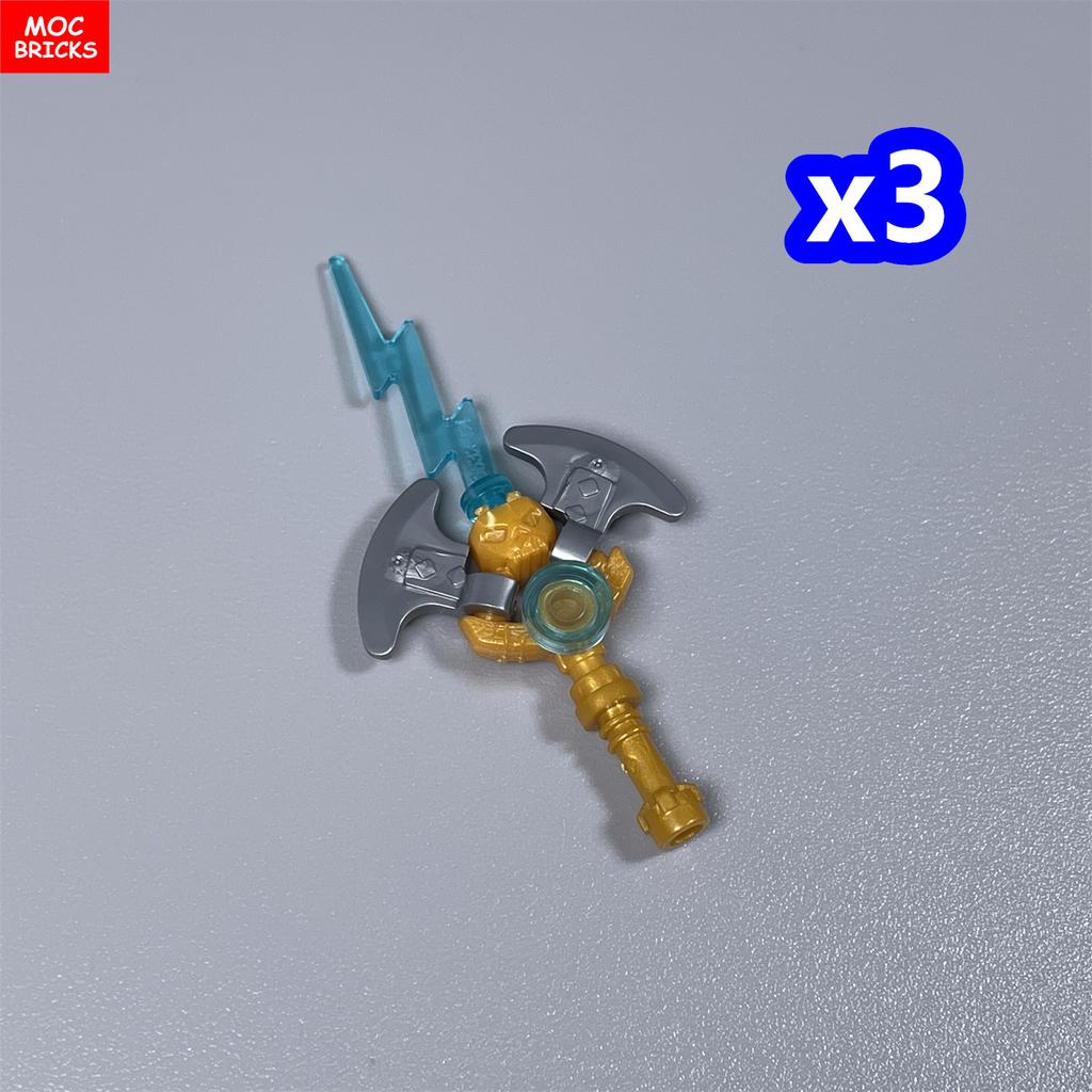 MOC Bricks Sleeve Sword Gun Knife Whip Bow Arrow Oil Bottle Box Soldier Army Action Figure Building Blocks Dolls Boys Toys