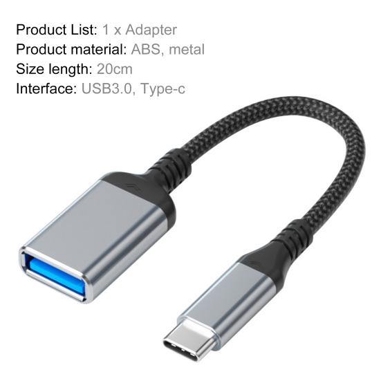 OTG Adapter Cable Speed Portable Type-C Professional High to USB 3 OTG Data