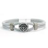 Noter New Men String Bracelet Nautical Compass Braslet 6 Colors Magnet Buckle Wrap Braclet Leisure Versatile Accessories Joias
