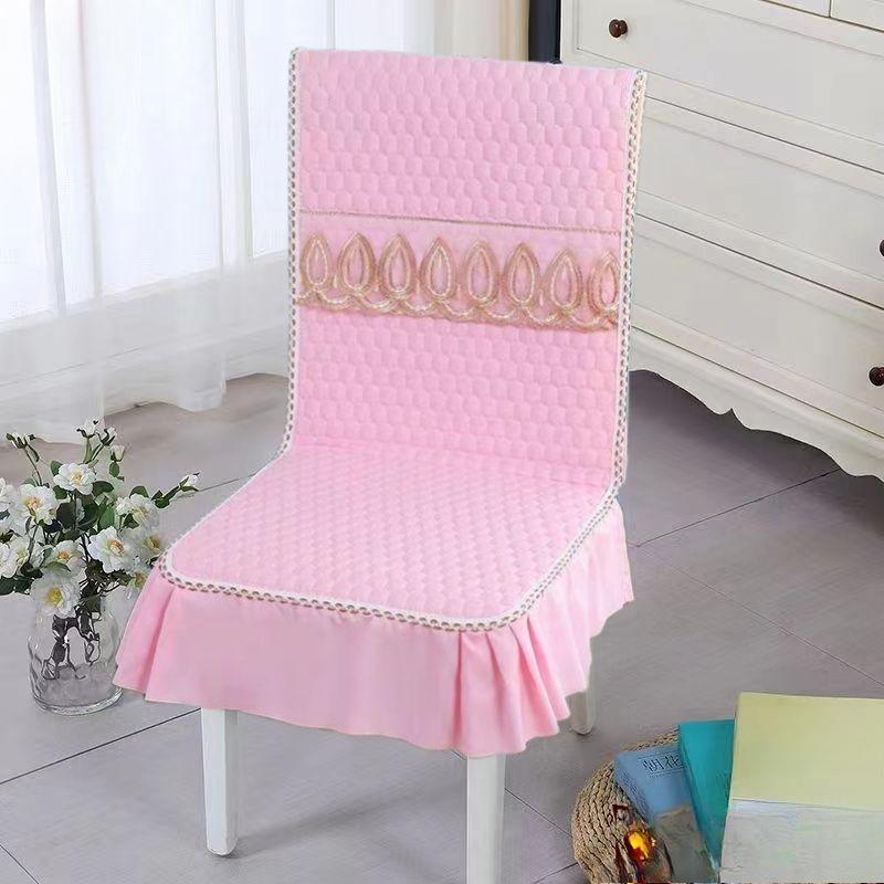 1 Pcs Thick Anti Slip High-end Dining Chair Cushion A General Term Cotton Kapok Seat Cover Integrated Chair Cover Chinese Style Universal Chair Mat