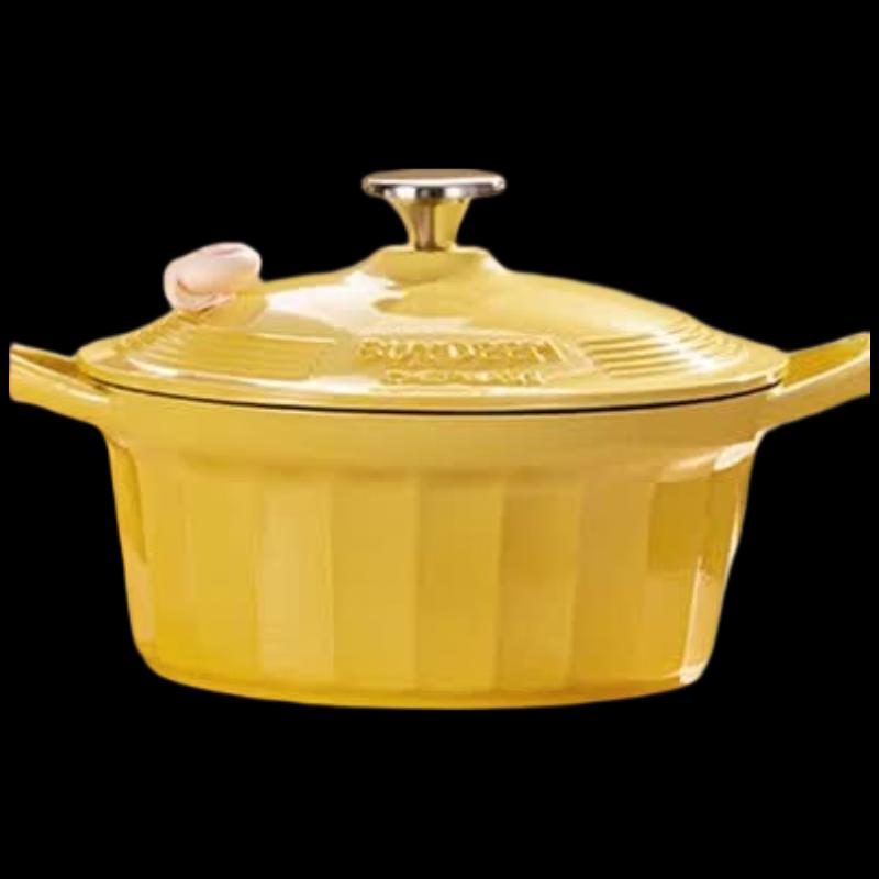 

Buydeem Cast Iron Enamel Stew Pot