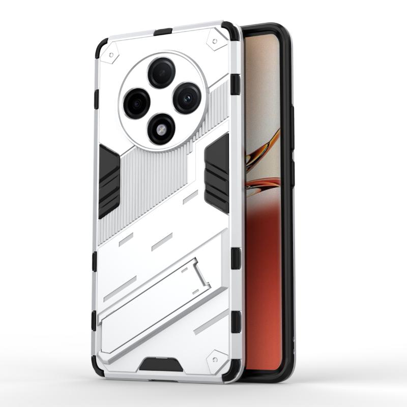 

Для OPPO F27 Pro Plus 5G чехол задняя крышка противоударный бронированный чехол против падения защита подставка Funda Coque Чехлы For F27 Pro Plus белый